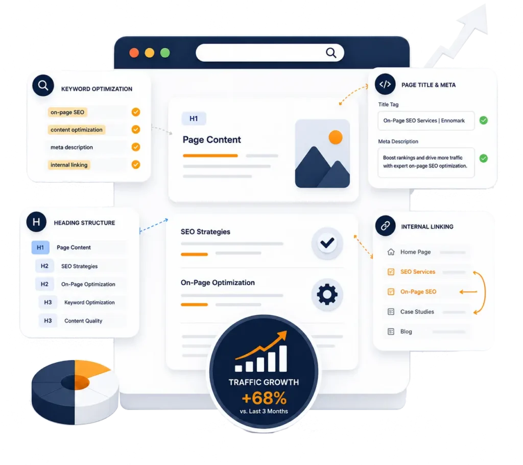 On-Page SEO Services in London - Ennomark