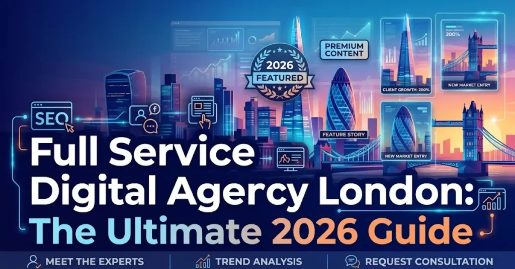 Full Service Digital Agency London The Ultimate 2026 Guide